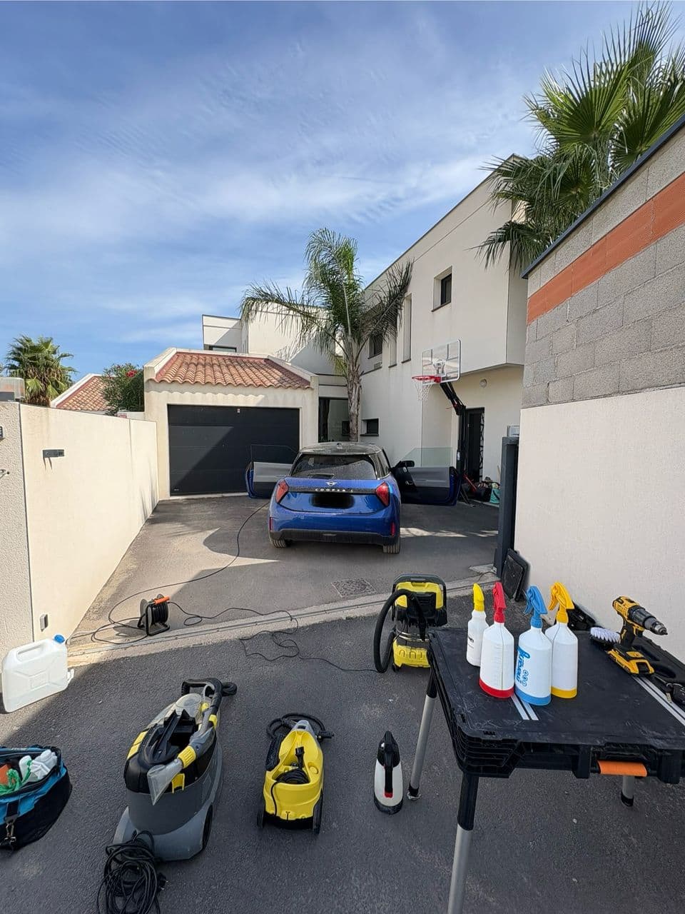 Nettoyage intérieur Mini Cooper