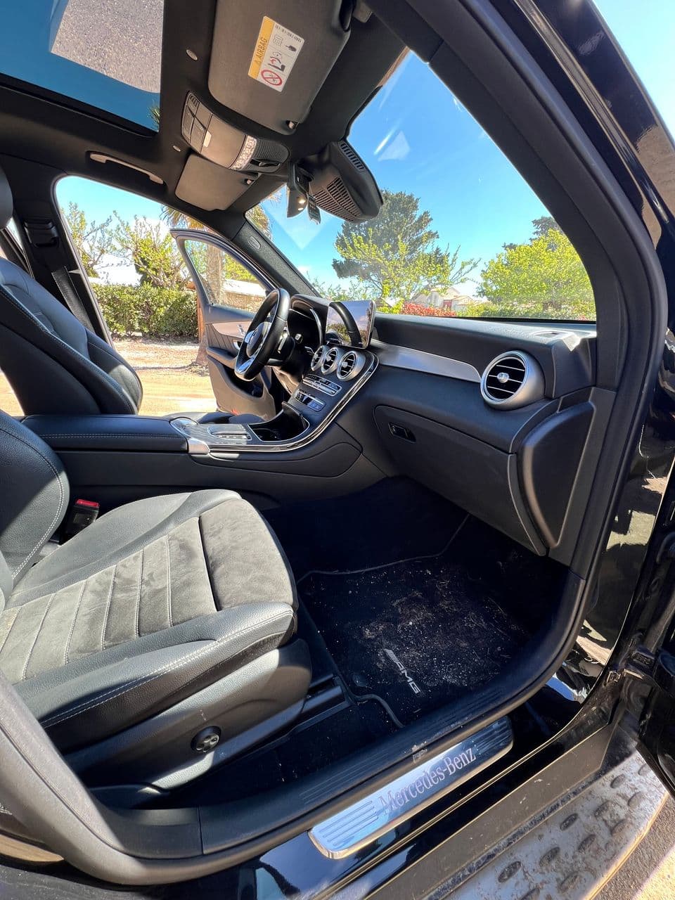 Nettoyage intérieur complet mercedes glc