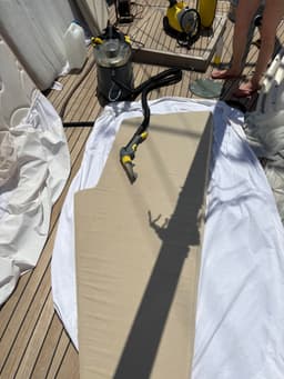 Nettoyage nautique - Banquettes,Matelas,Sellerie