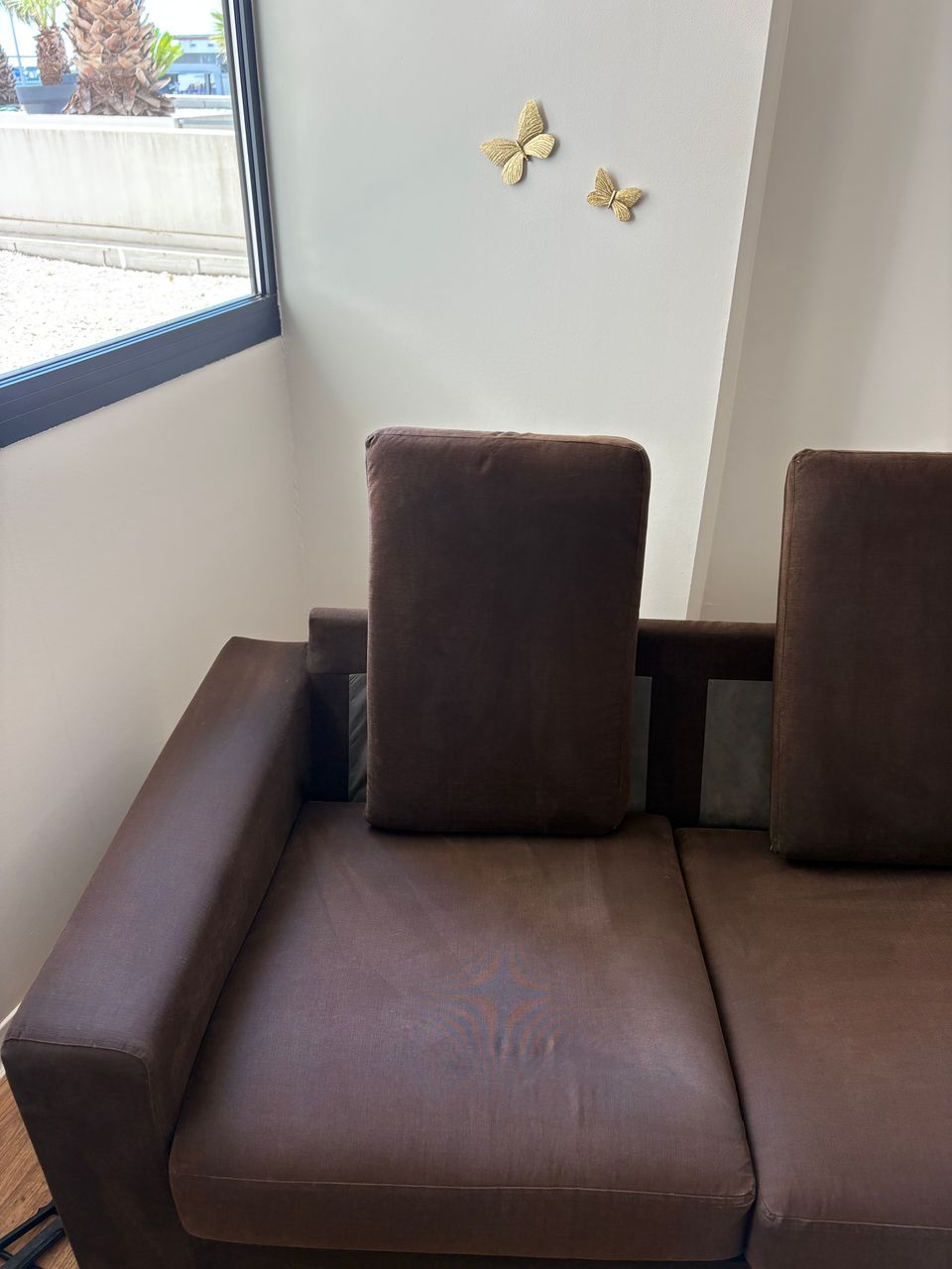 Après nettoyage d'un canapé à Sète