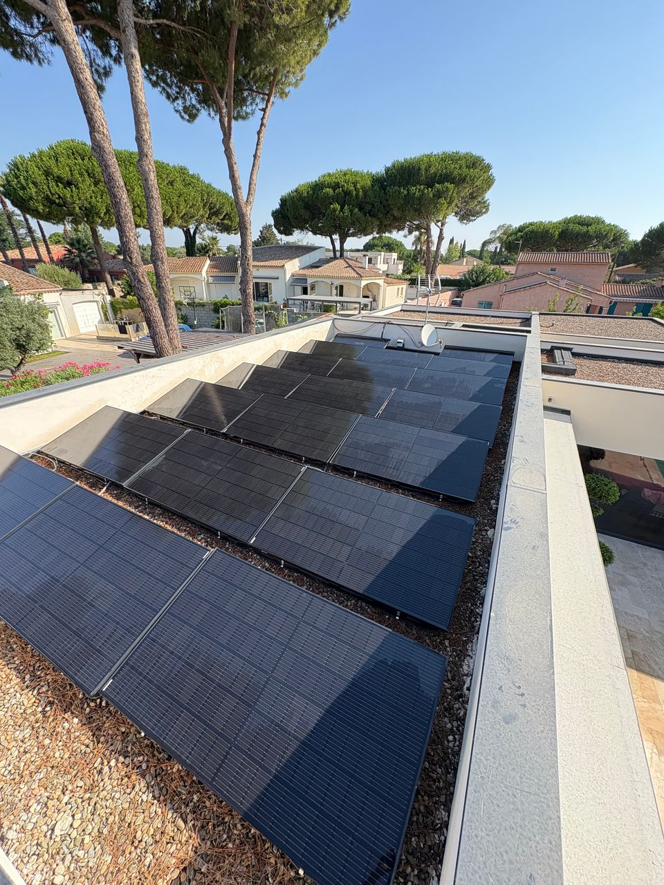 Nettoyage professionnel de panneaux solaires dans l’Hérault
