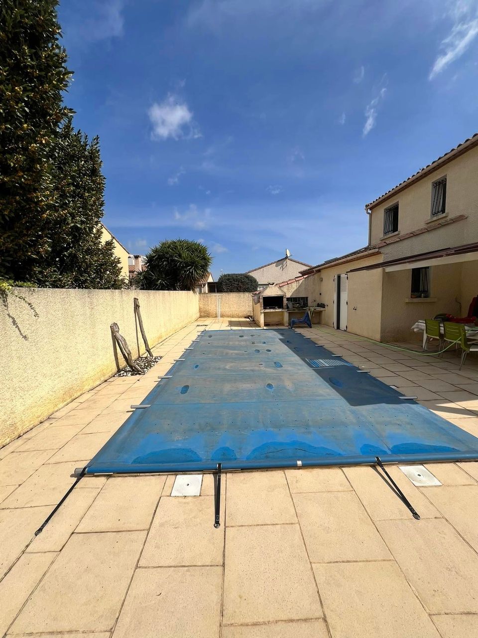 Nettoyage professionnel de terrasses et espaces verts - débroussaillage - Après - Par Eco Clean Up 34 - Hérault