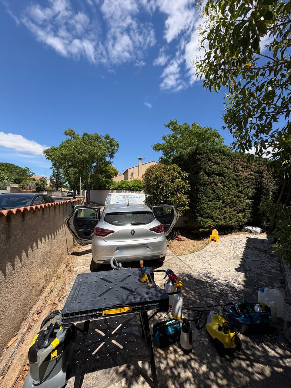 nettoyage intérieur complet renault clio à béziers